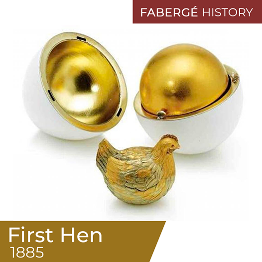 the hen egg Faberge set