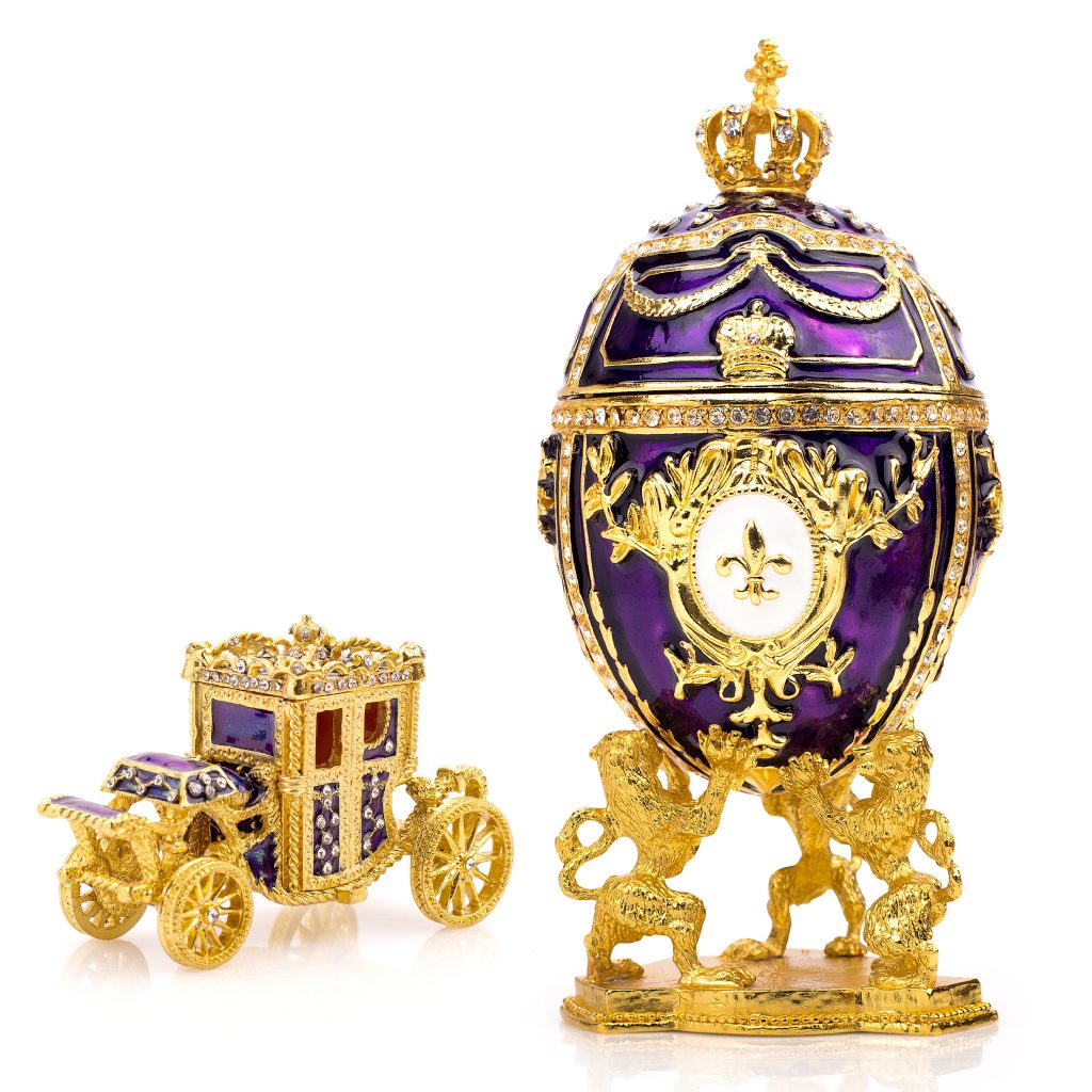 purple faberge replica set beauty